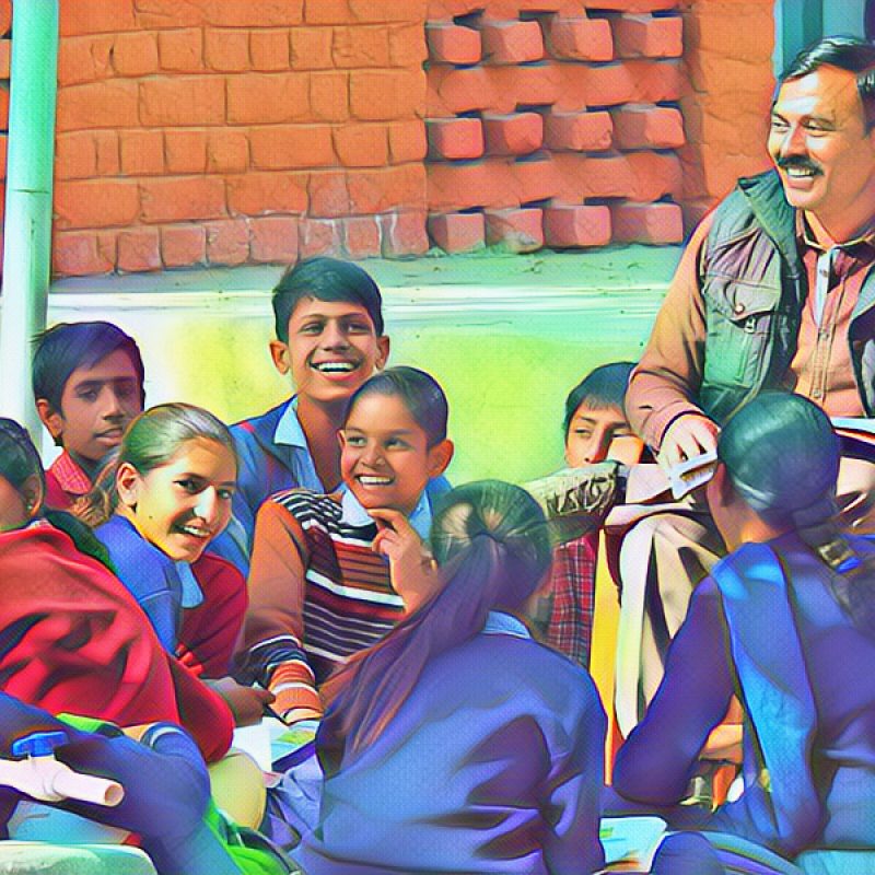 teaching students open